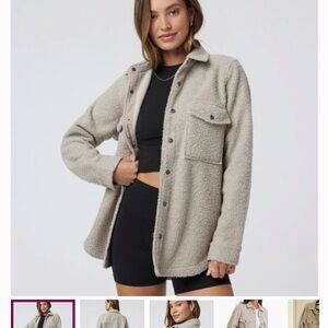 Vuori Women’s Teddy Jacket - Cream